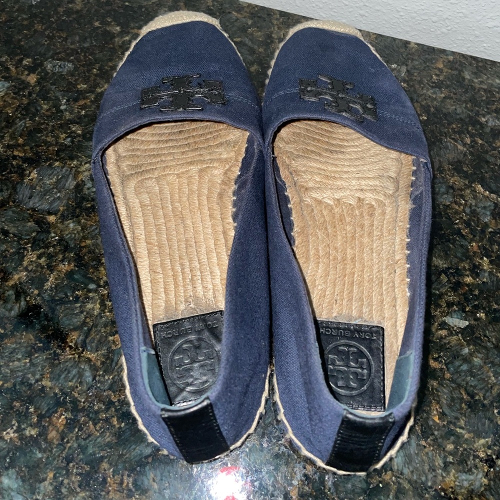 Navy Tory Burch Espadrilles - image 4